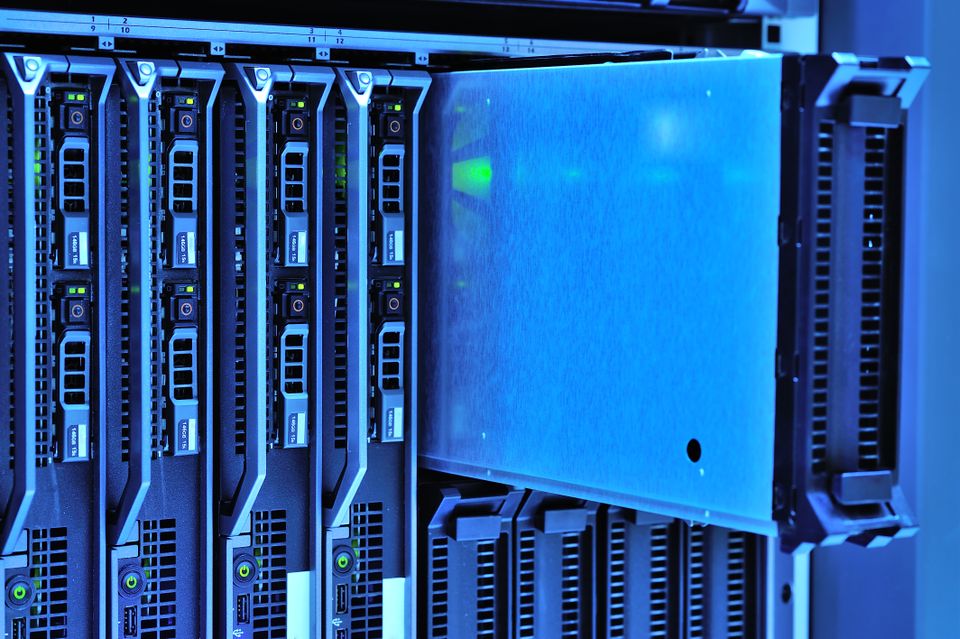 Server infrastructure supporting cloud services